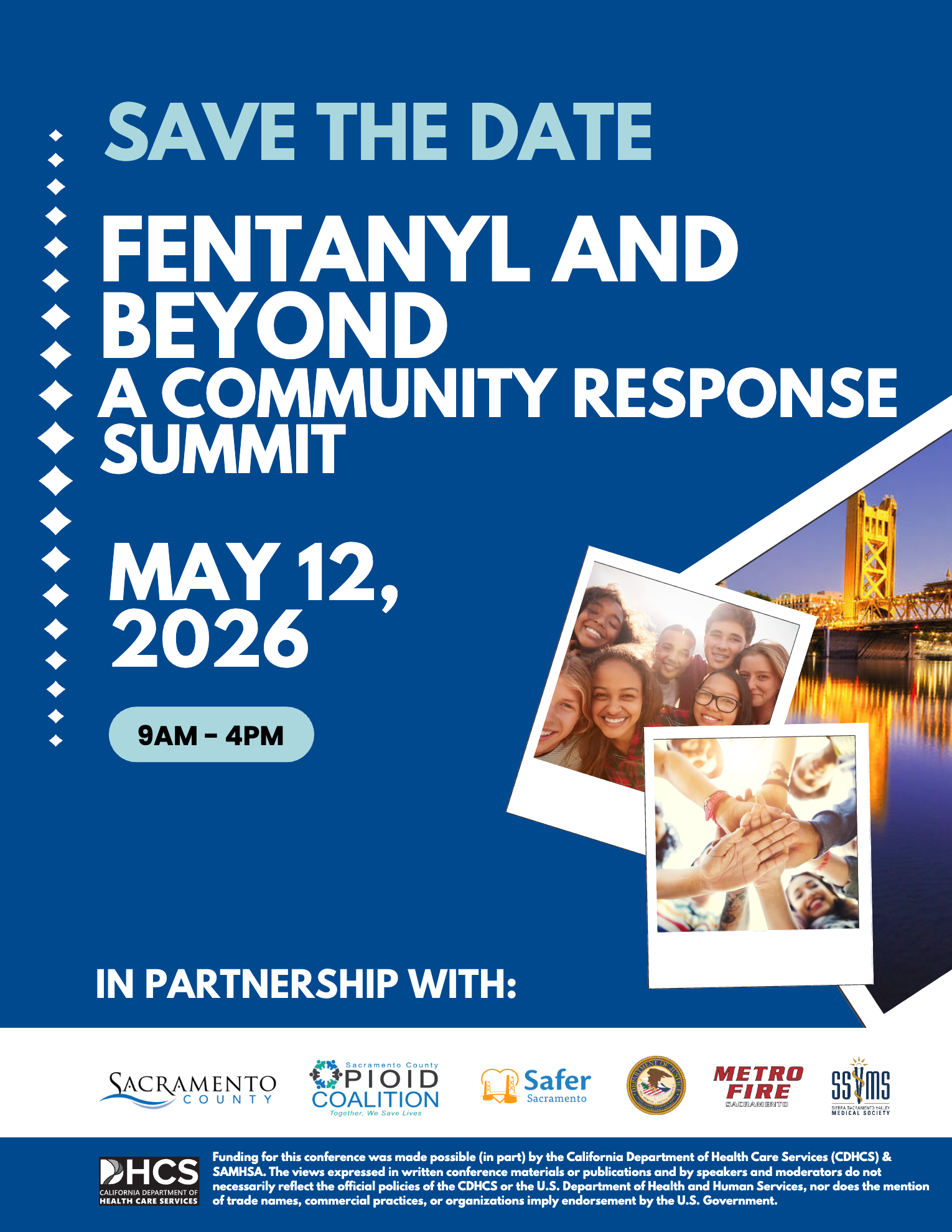 Flyer for 2024 FENTANYL AWARENESS & ACTION SUMMIT